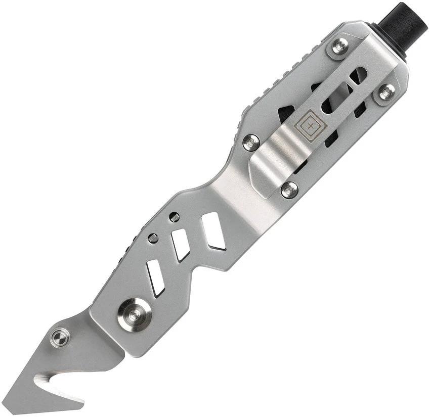5.11 Tactical Escape Rescue Tool 51149 988 With Glass Breaker Belt Cutter Pry Bar Pocket Clip For First Responders by 5.11 Tactical
