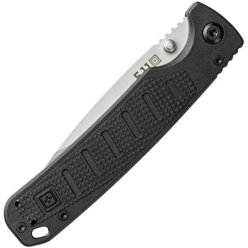5.11 Tactical Icarus Linerlock Folding Knife Bead Blast 8Cr13MoV FRN Handle For EDC Everyday by 5.11 Tactical