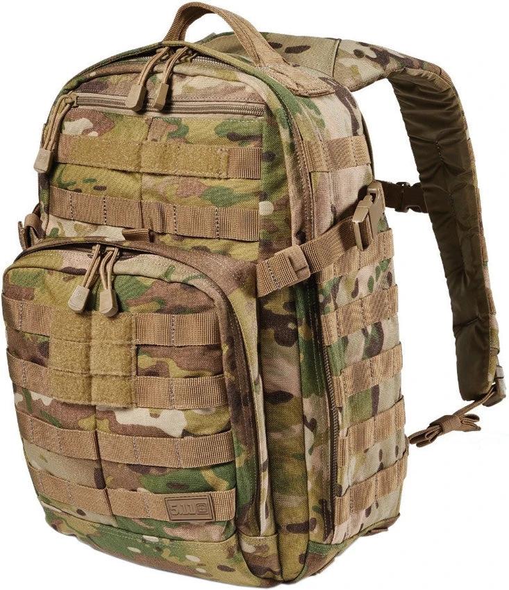 5.11 Tactical Rush12 2.0 Backpack 24L Capacity Hydration Pocket 1.5L Laptop CCW MOLLE Center Line For Tactical Pros by 5.11 Tactical