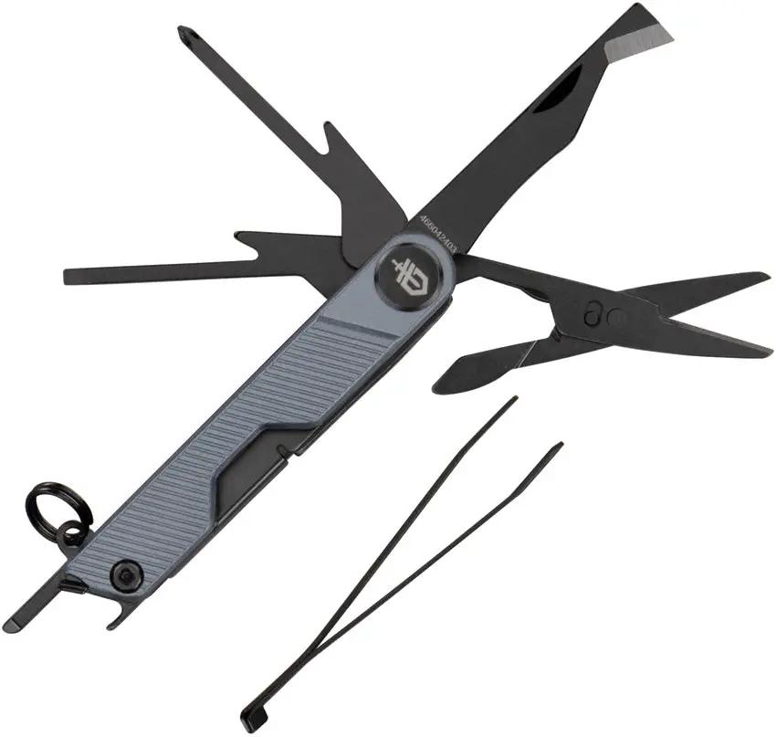 Gerber Armbar Mini Multi Tool Blue For EDC Enthusiasts Compact With Blade Scissors Tweezers Bottle Opener by Gerber