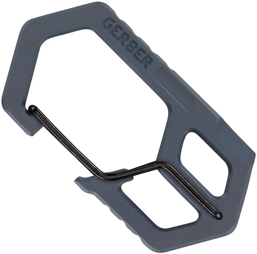Gerber Carabiner Keychain Tool Blue 1075354 by Gerber
