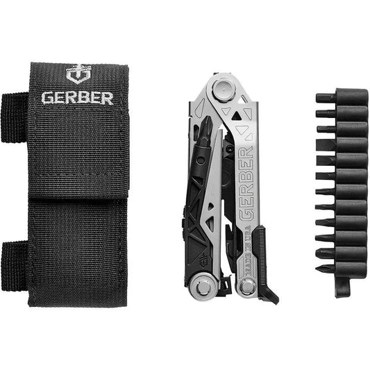 Gerber Center Drive Multi Tool With Bit Set And Belt Sheath For Professionals 12 Bit Set Included by Gerber