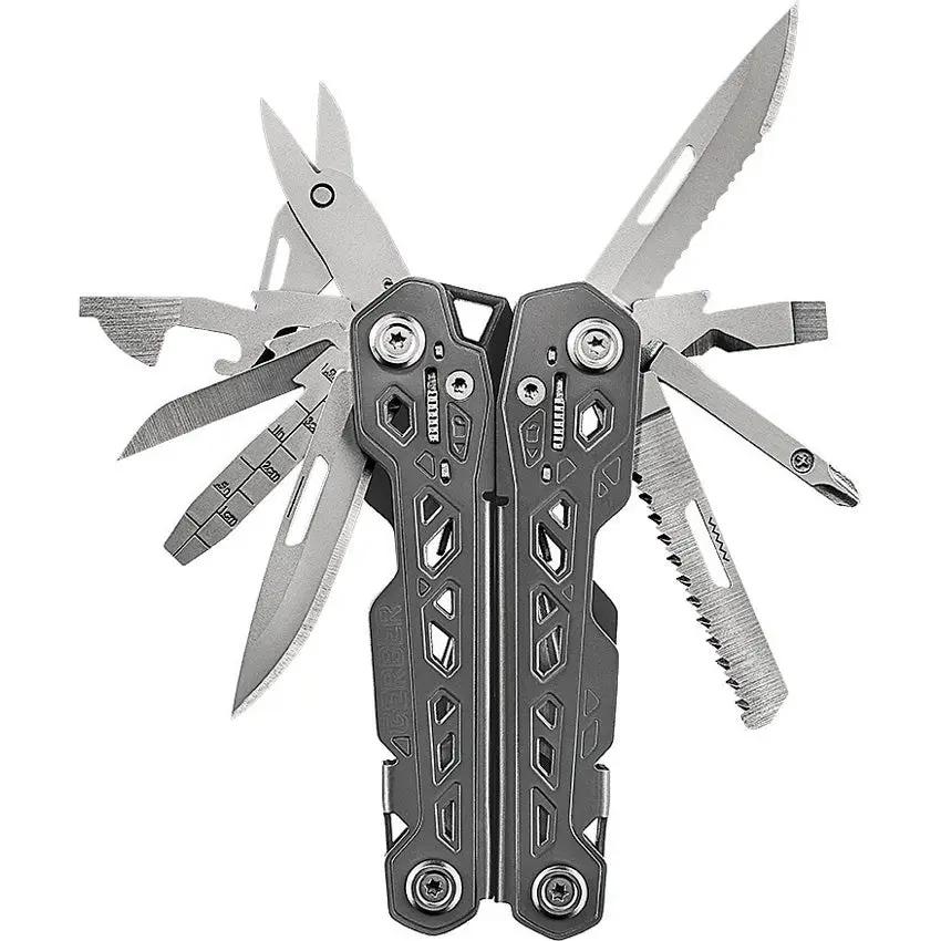 Gerber Truss Multitool Compact 14 Tool Set Pliers Wire Cutter Saw Scissors 4.35in Closed For Outdoor DIY Enthusiasts by Gerber