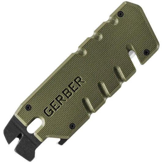 Gerber Prybrid Utility Multi Tool Green G10 For DIYers Rugged Versatile With Replaceable Blade by Gerber