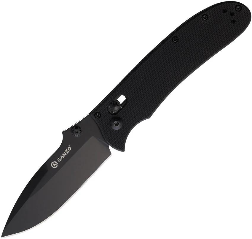 Ganzo Knives Black Axis Lock Folder G704B by Ganzo Knives