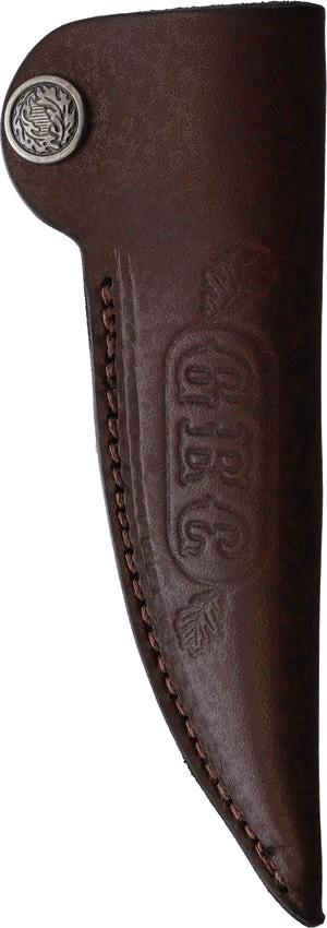 Great Eastern Cutlery H20 Leather Sheath for 5.5 Inch Fixed Blades Brown for Knife Collectors Bulk Packed by Great Eastern Cutlery
