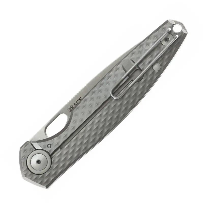 Giant Mouse Ace Reo Framelock Titanium Knife With MagnaCut Satin Blade For EDC Enthusiasts by Giant Mouse