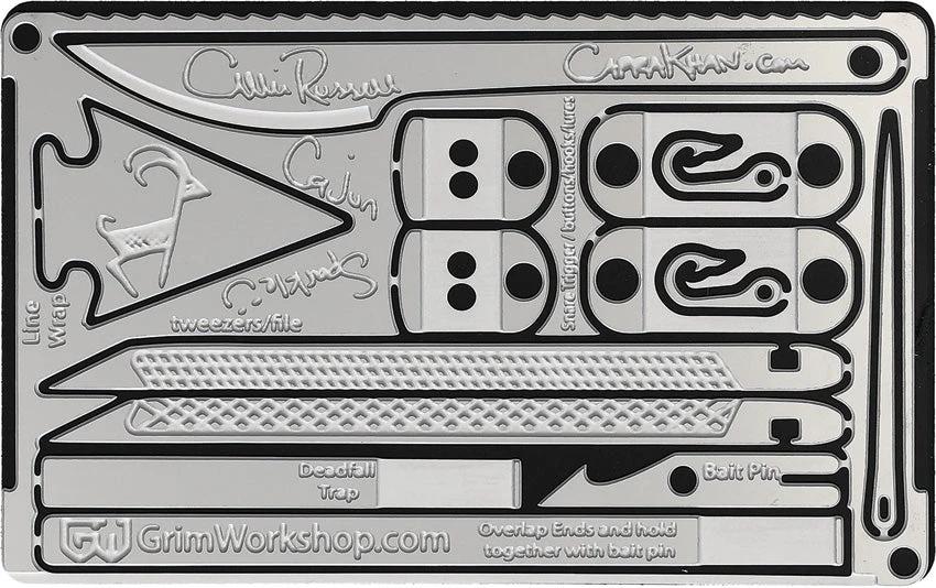 Grim Workshop Callie Russell Survival Card GWCALLIESIGCRD by Grim Workshop