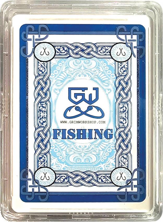 Grim Workshop Playing Cards Survival Fish GWFISHDEC by Grim Workshop