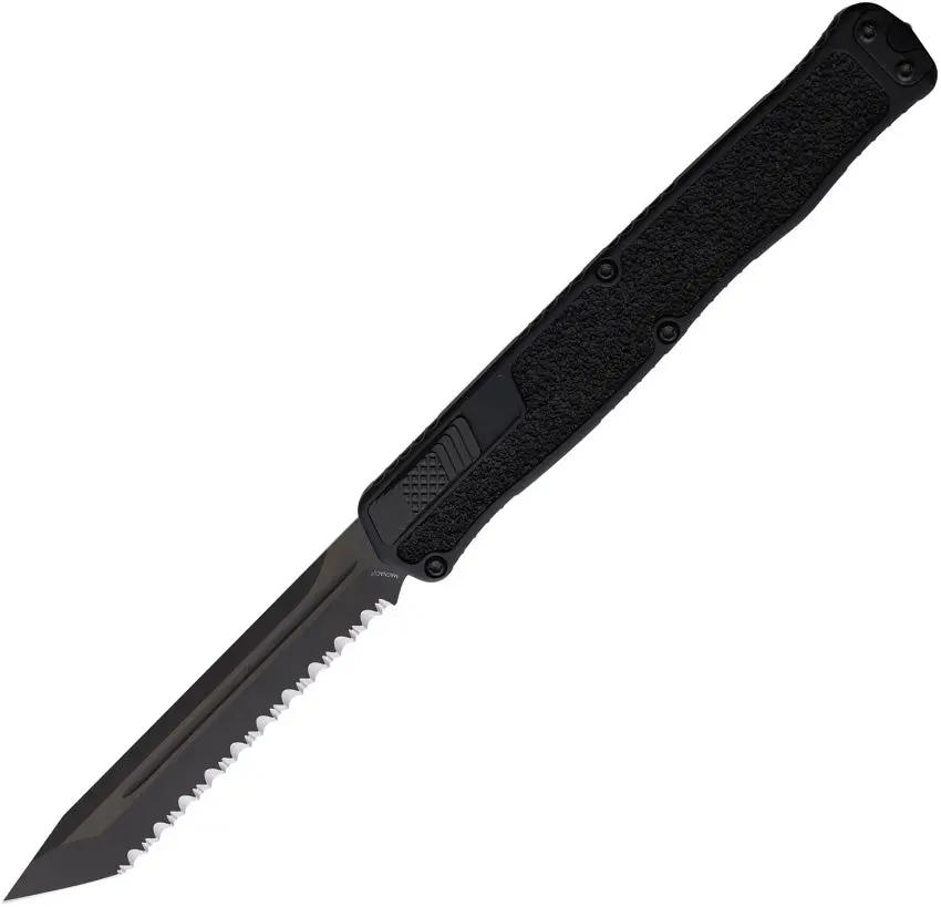 Heretic Knives Auto Cleric II OTF Black Tanto H019-6C-T by Heretic Knives