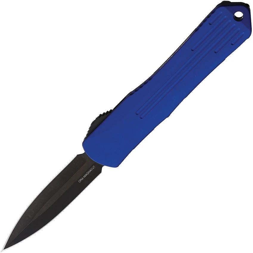 Heretic Knives Auto Manticore S OTF Blue H024-6A-BLU/CF by Heretic Knives