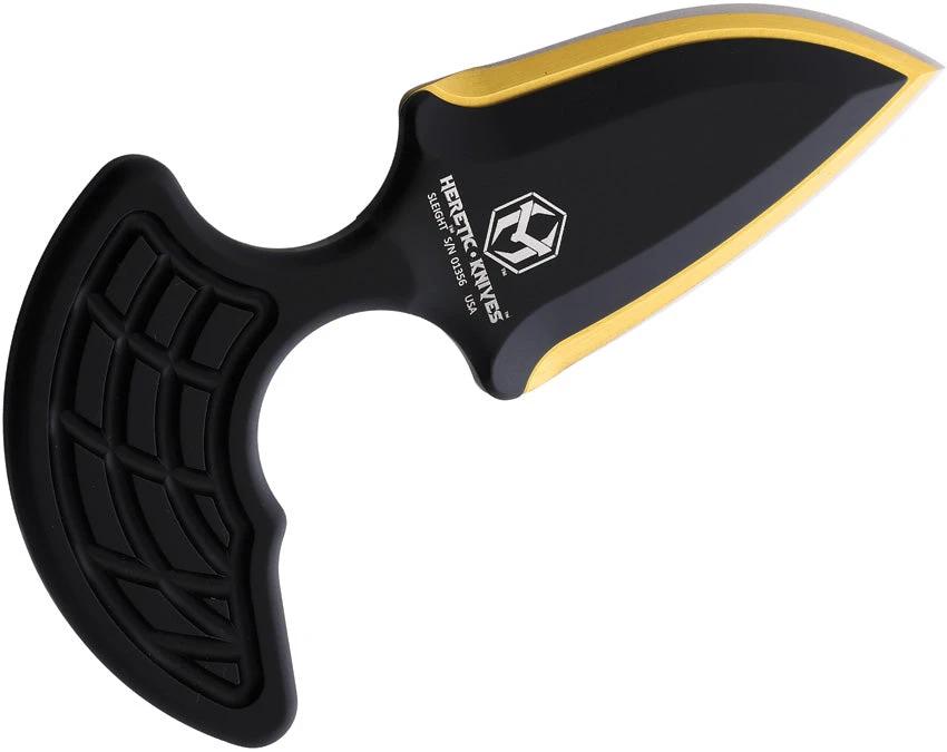 Heretic Knives Sleight Push Dagger Gold H050-9A by Heretic Knives