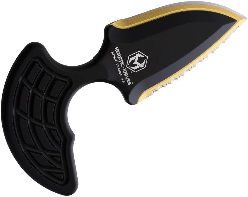 Heretic Knives Sleight Push Dagger Gold H050-9C by Heretic Knives