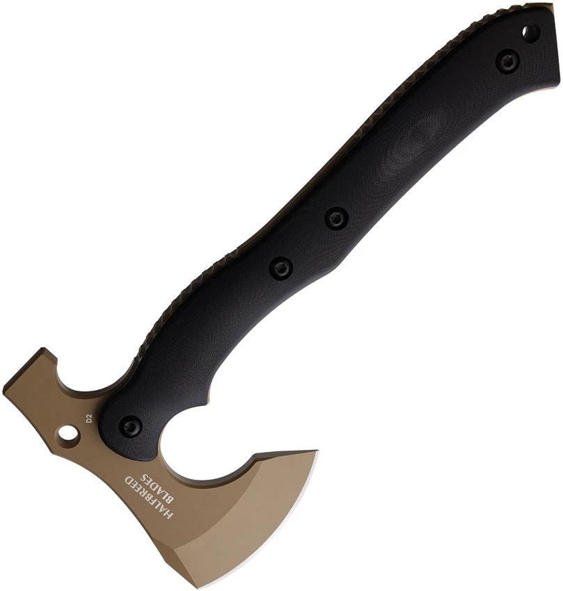 Halfbreed Blades Compact Rescue Axe CRA-01 DE/BLK by Halfbreed Blades