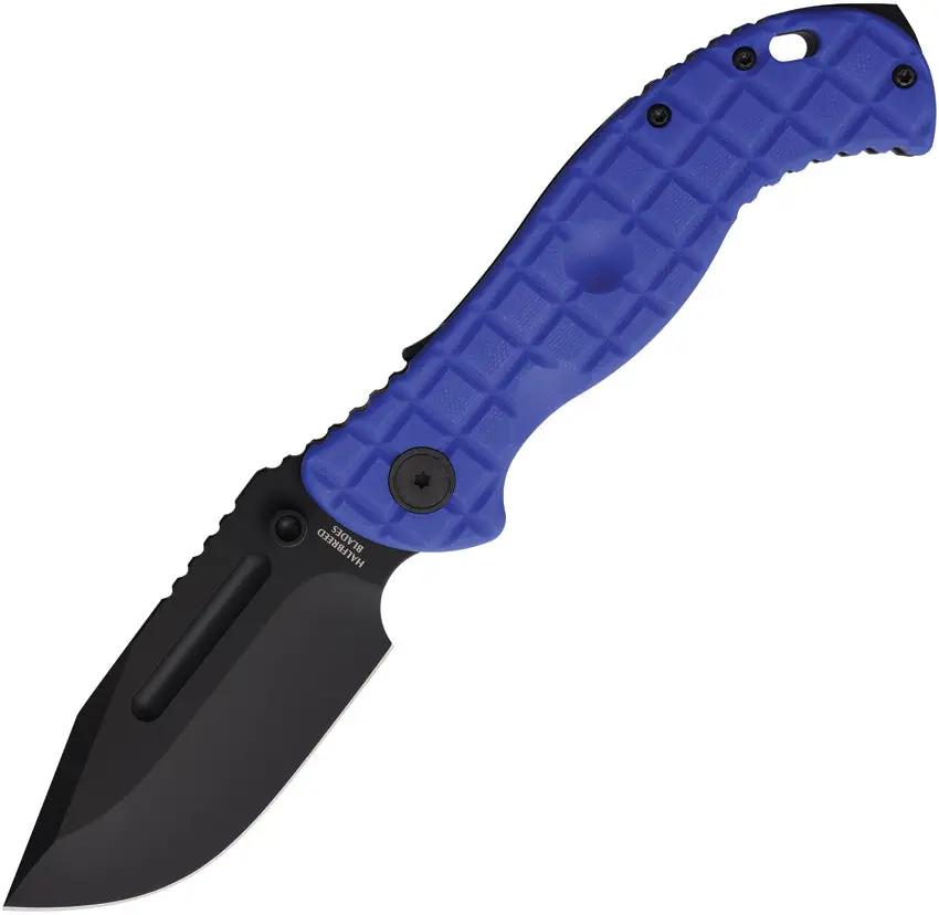 Halfbreed Blades Large Bush Folder Gen 2 Blue LBF-01 GEN 2 BLUE by Halfbreed Blades