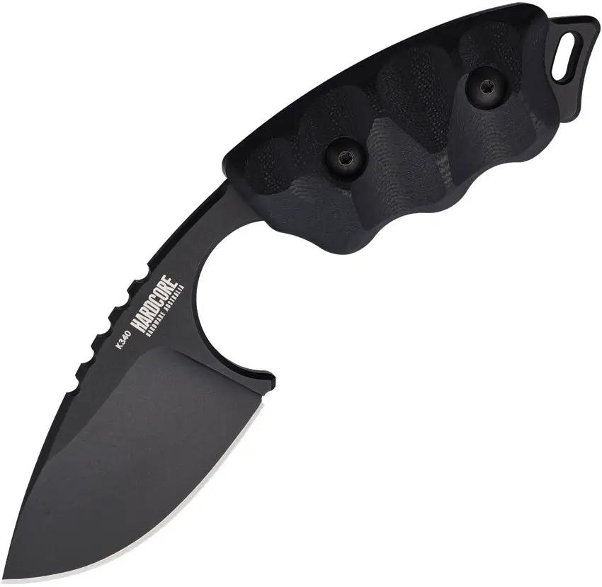 Hardcore Hardware Australia LFK-03 Gen 2 Fixed Blade Blk LFK-03-K340 BLACK by Hardcore Hardware Australia