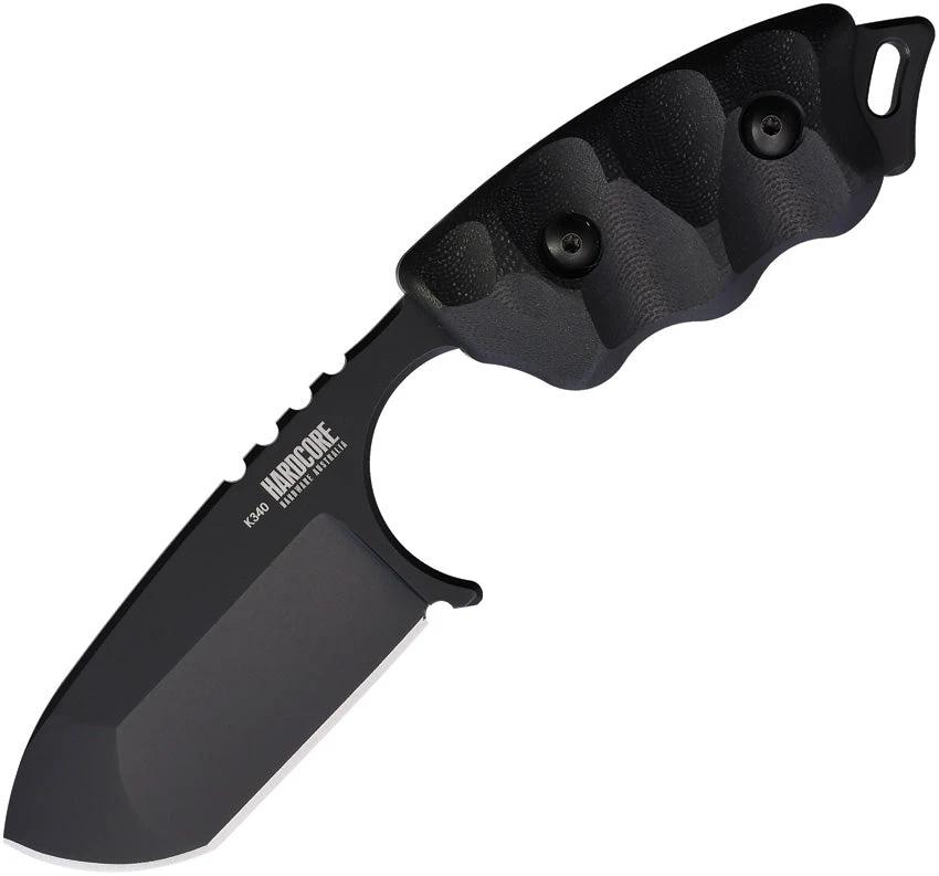 Hardcore Hardware Australia LFK-07 Gen 2 Fixed Blade Blk LFK-07-K340 BLACK by Hardcore Hardware Australia