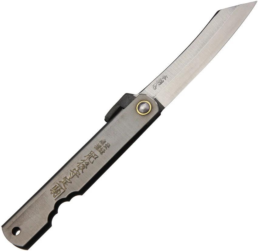 Higonokami Triple Layered SK Folder Black NO. 6 (BLACK) by Higonokami