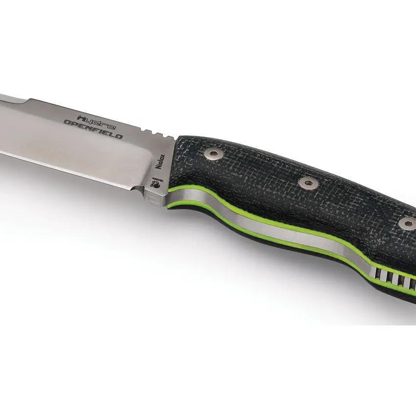 Hydra Knives Openfield Fixed Blade HK-02 - 5 Inch Niolox Tool Steel Blade With Jute Micarta Handle And Full Tang by Hydra Knives