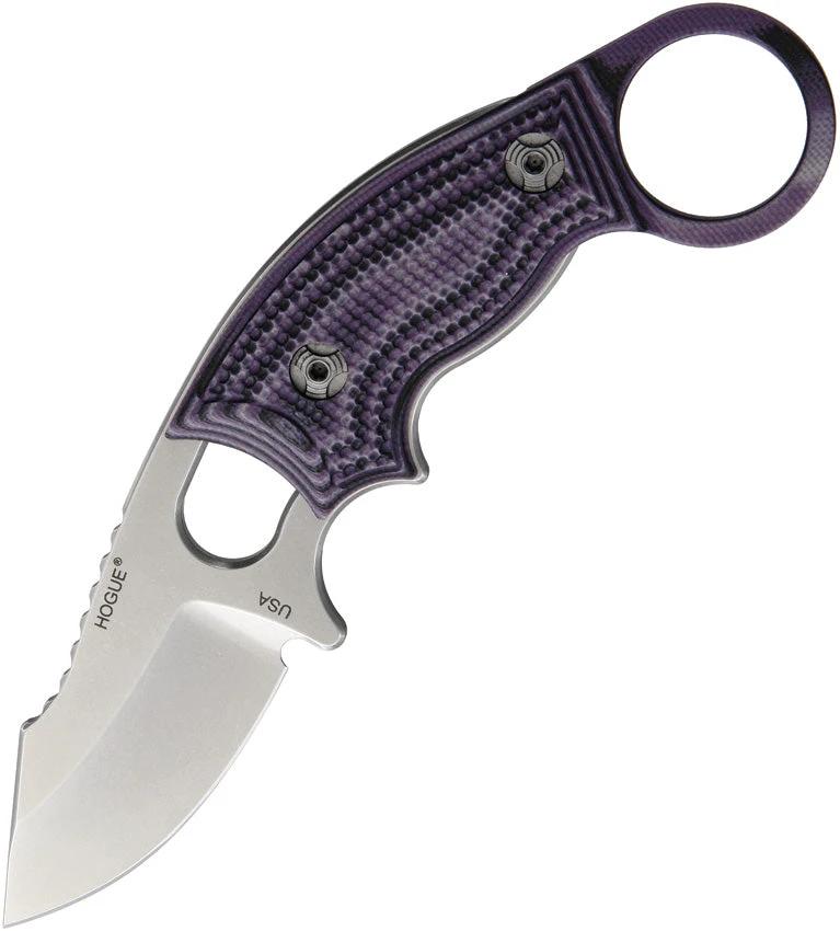 Hogue Ex-F03 Fixed Blade Clip Purple 35338 by Hogue