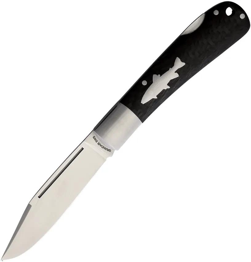 HPA SWS Salmon Lockback Carbon SWS FOLDER CARBON by HPA