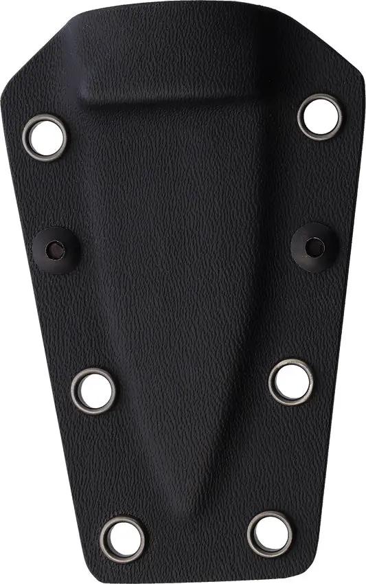 Hard Ready Stubby Fixed Blade 3433 - 3-Inch Satin D2 Tool Steel Drop Point Blade With Black G10 by Hard Ready