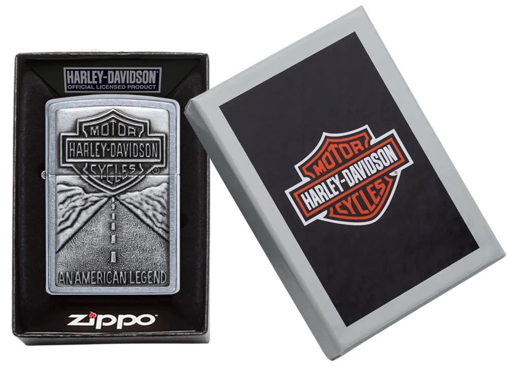 Zippo Harley-Davidson® American Legend Emblem Windproof Lighter by Zippo