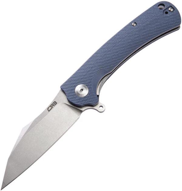CJRB Talla Linerlock Gray G10 Handle D2 Stonewashed Blade EDC Knife With Extended Tang Pocket Clip by CJRB