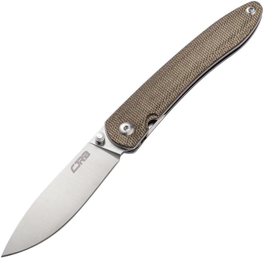 CJRB Ria Linerlock Green Micarta J1917-ODG by CJRB