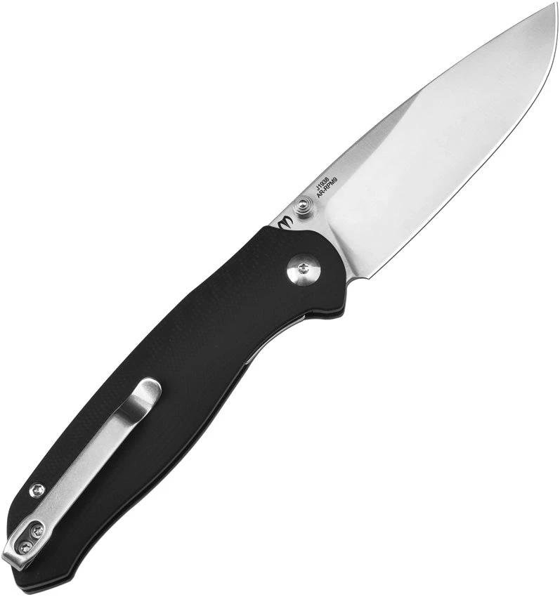 CJRB Aes Linerlock Knife Black G10 Handle 3.25in AR RPM9 Blade EDC Enthusiasts Premium by CJRB