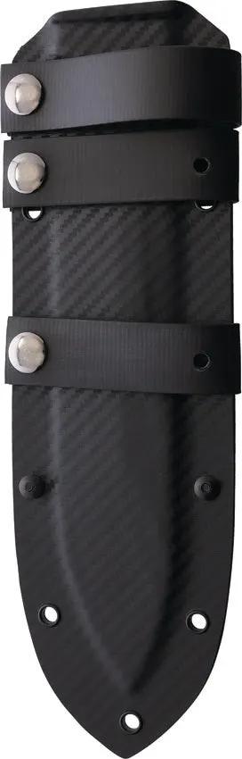 Jesse James Big Fixie Survival Bowie Cerakote Sawback A2 Tool Steel Blade Molle Compatible Belt Sheath by Jesse James