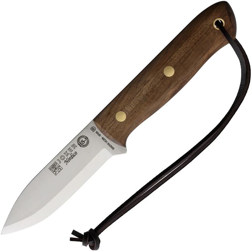 Joker Nordico Fixed Blade Walnut CN115 by Joker