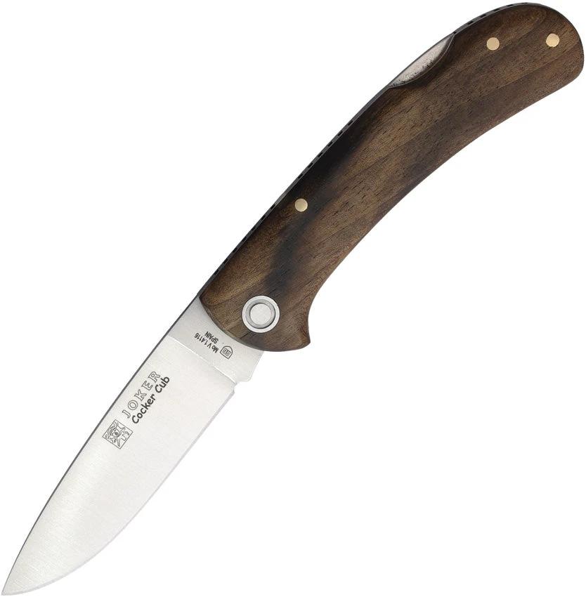 Joker Cocker Cub Lockback Walnut NN159 by Joker