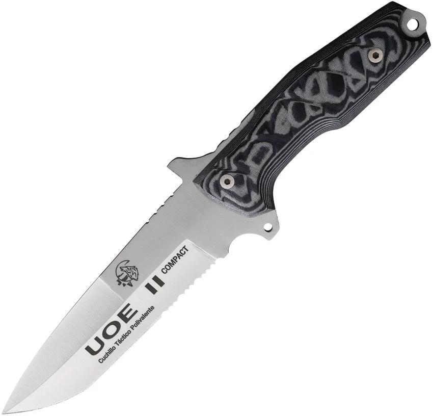 J&V Adventure Knives UOE II Compact Fixed Blade 1227-M1 by J&V Adventure Knives