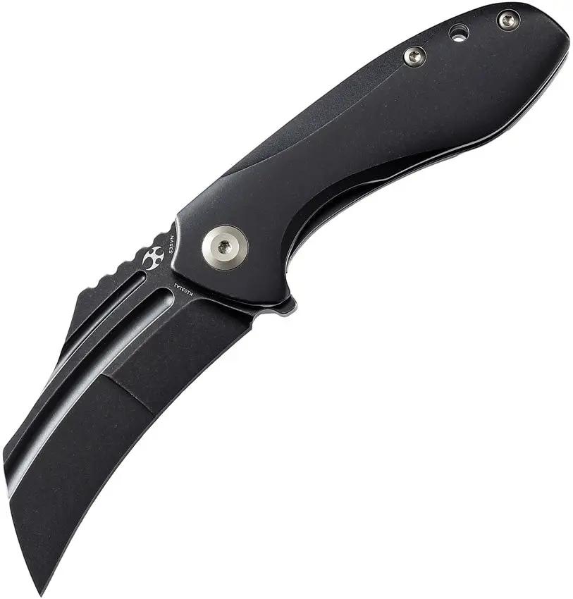 Kansept Knives KTC3 Linerlock Black Ti K1031A1 by Kansept Knives