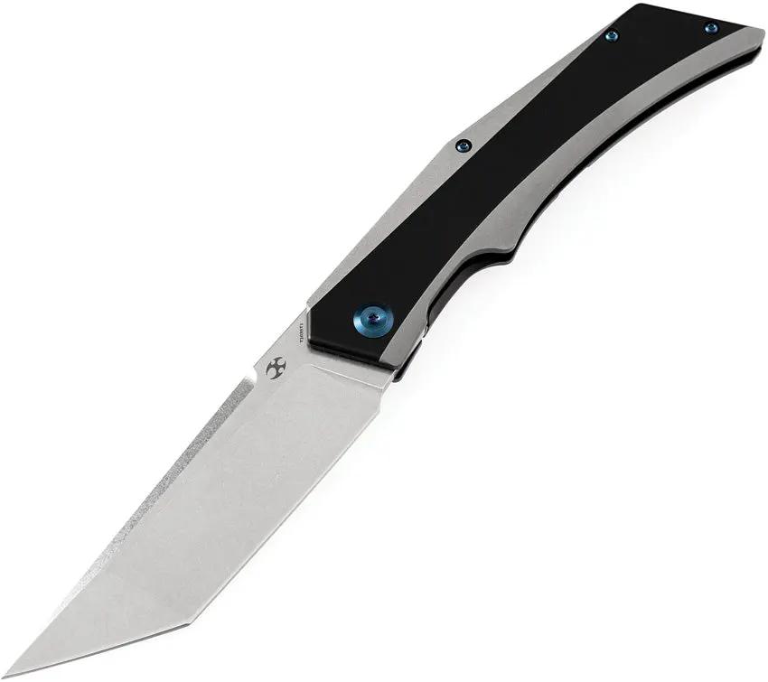 Kansept Knives Naska Framelock Black K1035T1 by Kansept Knives
