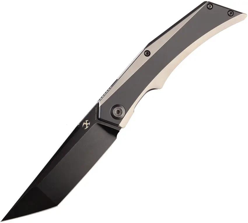 Kansept Knives Naska Framelock Black K1035T2 by Kansept Knives