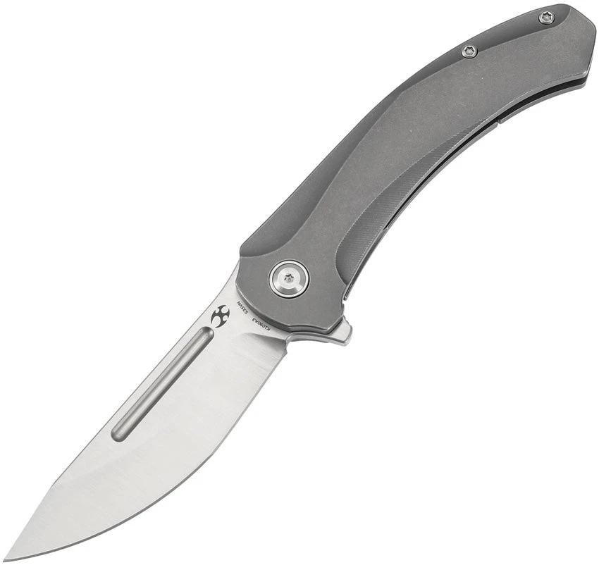 Kansept Knives Hira Framelock Gray K1090A3 by Kansept Knives
