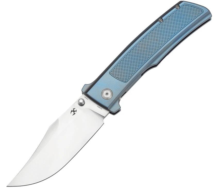 Kansept Knives Bison Framelock Blue K1108A2 by Kansept Knives