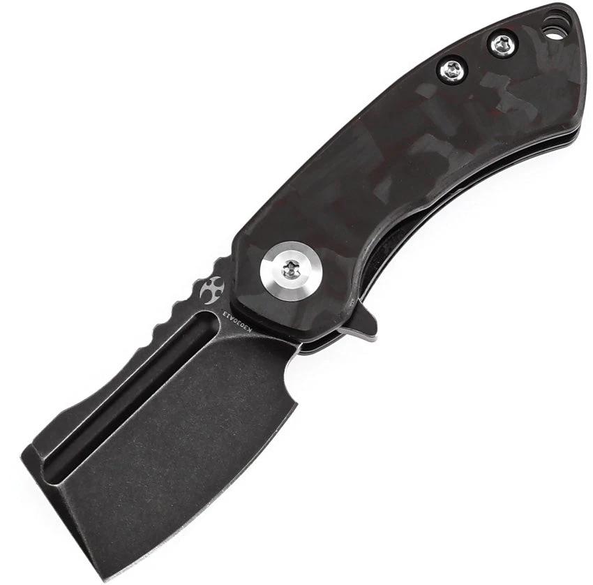 Kansept Knives Mini Korvid Linerlock CF K3030A13 by Kansept Knives