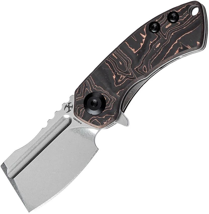 Kansept Knives Mini Korvid Framelock 3030B1 by Kansept Knives
