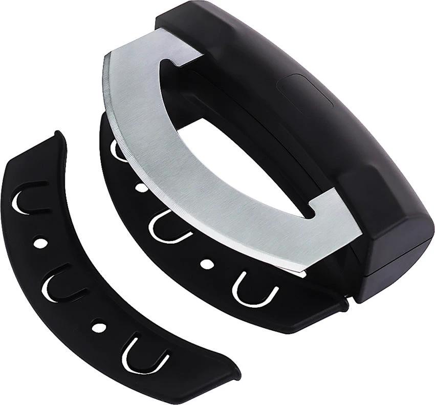 KitchenDAO Dual Blade Mezzaluna Chopper KD0433 by KitchenDAO