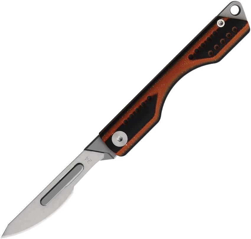 Ketuo Mini Folder Orange/Black G10 MINI POCKET KNIFE by Ketuo
