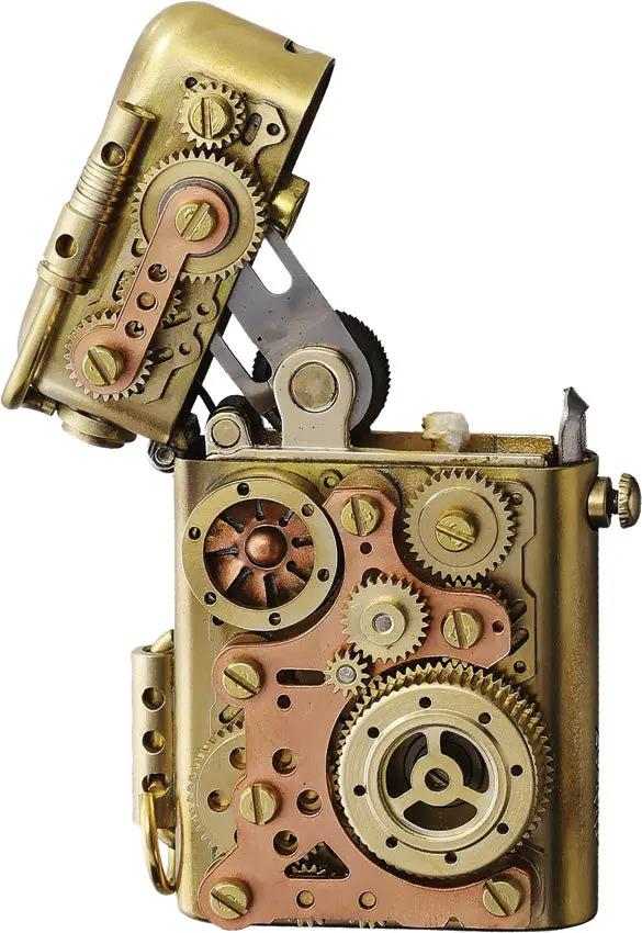 Ketuo Shuttle 581 Lighter Premium Multi Gear Mechanism Copper Brass Build With Hardside Case For Collectors by Ketuo