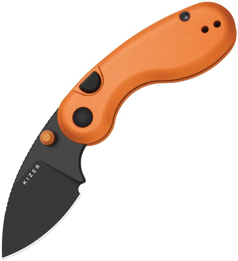 Kizer Cutlery Microbe Button Linerlock V2742A3 by Kizer Cutlery