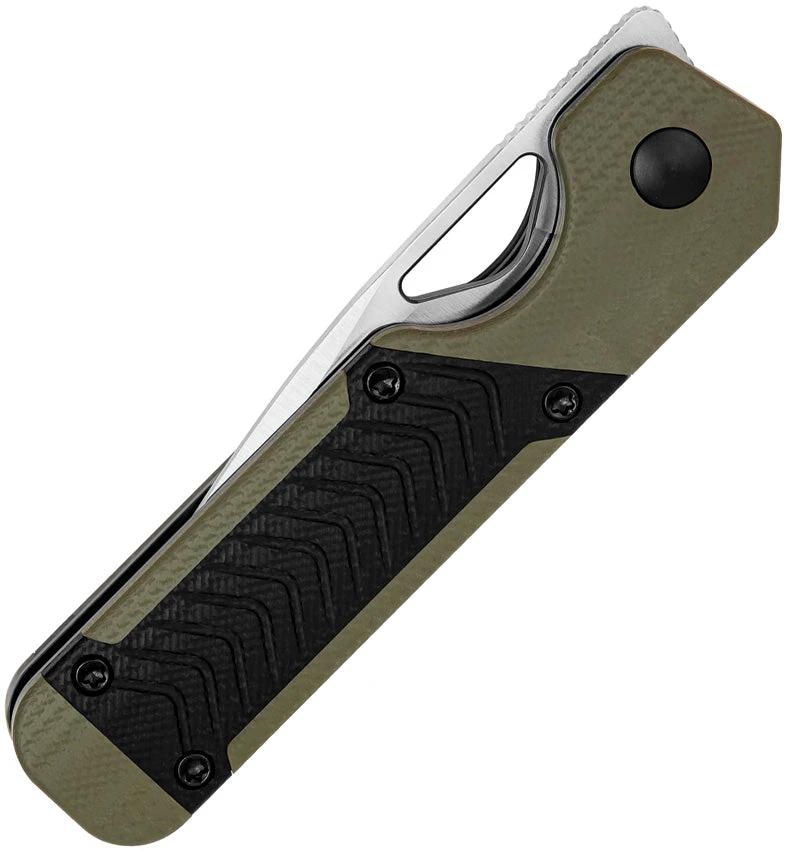 Kizer Cutlery Mini Militaw Framelock EDC Knife With Nitro V Blade And Green G10 For Everyday Carry by Kizer Cutlery