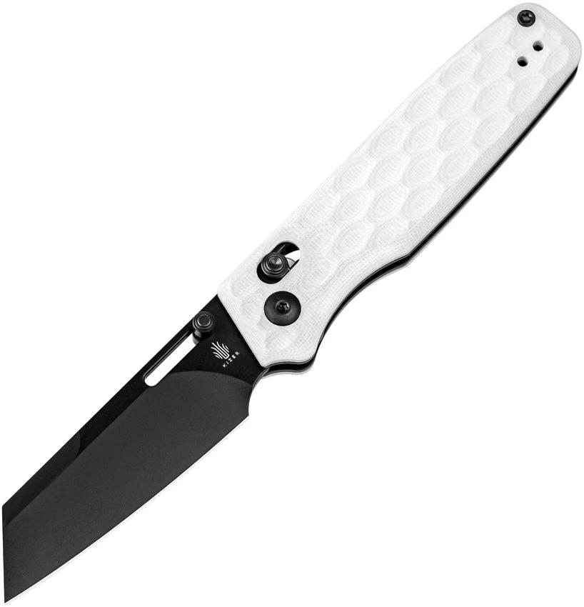 Kizer Cutlery Task Clutch Lock White V3641A1 by Kizer Cutlery