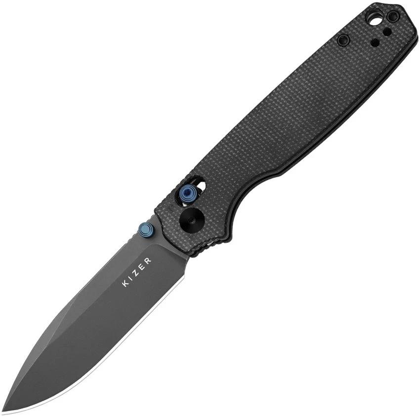 Kizer Cutlery Pokiman Clutch Lock Blk Mic V3789A1 by Kizer Cutlery