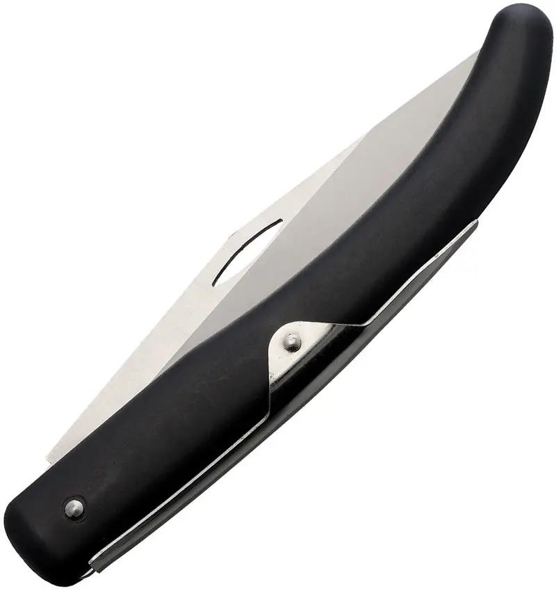 Okapi Folder Folding Knife - Black GFN Handle, 5.5in Closed, 4.13in Bohler N690 Clip Point Blade by Okapi