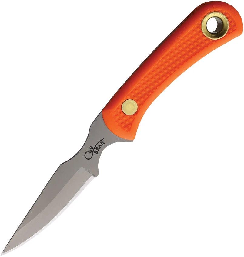 Knives Of Alaska Cub Bear Suregrip Orange 00008FG by Knives Of Alaska